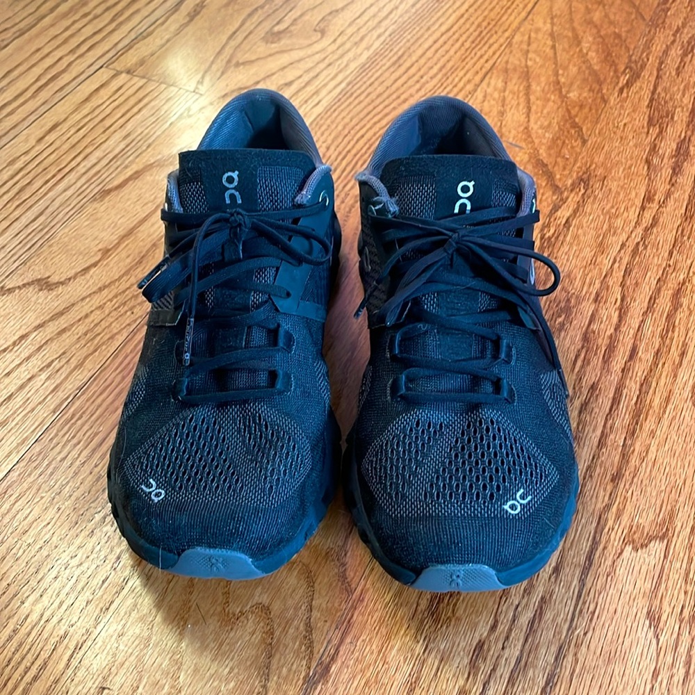 Light wear on cloud sneakers